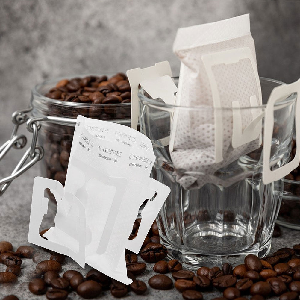 Coffee Equipment Filter - 100Pcs Hanging Ear Coffee Filter Bags