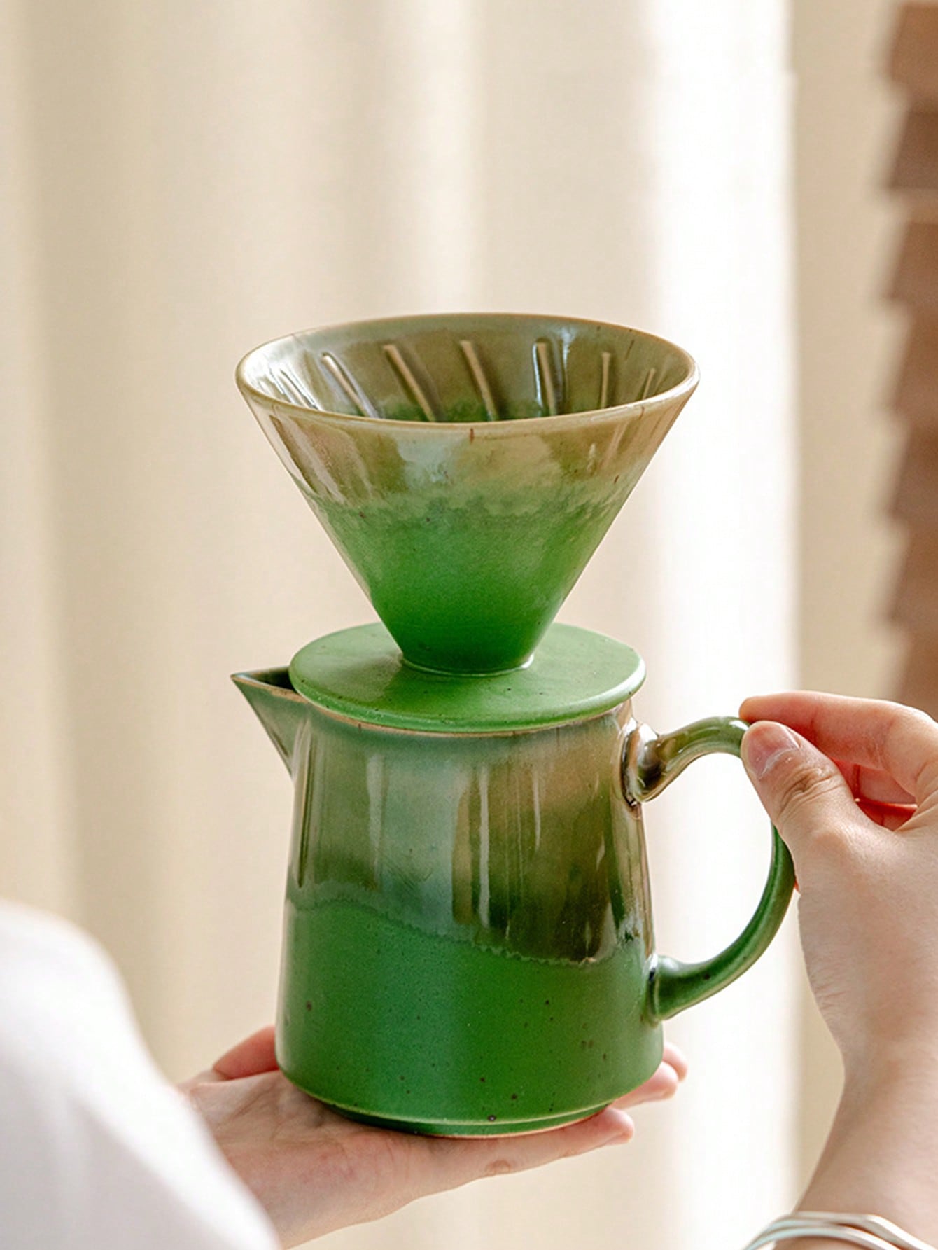 Coffee Equipment Filter - 1 Set of Premium Ceramic Pour-Over