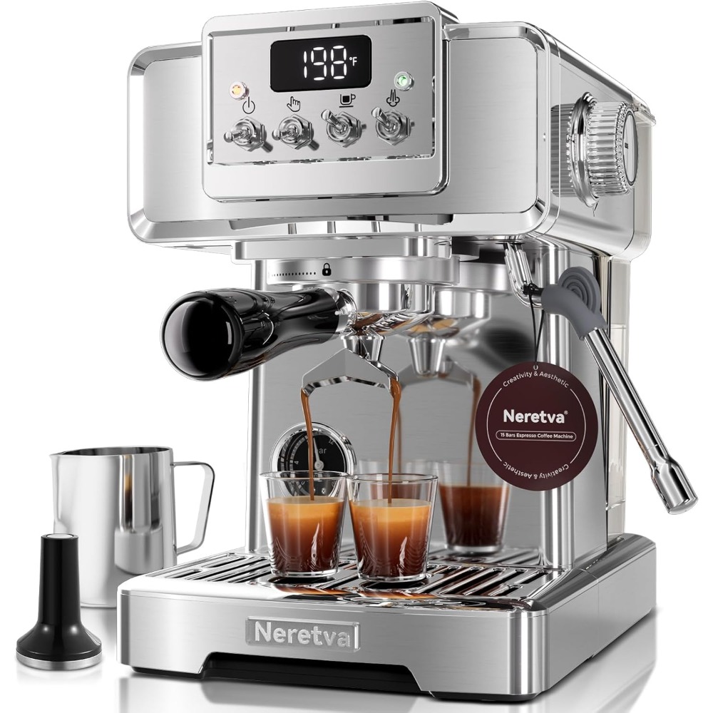 Pressure Gauge Espresso - 58mm Professional Espresso Coffee Machine 15