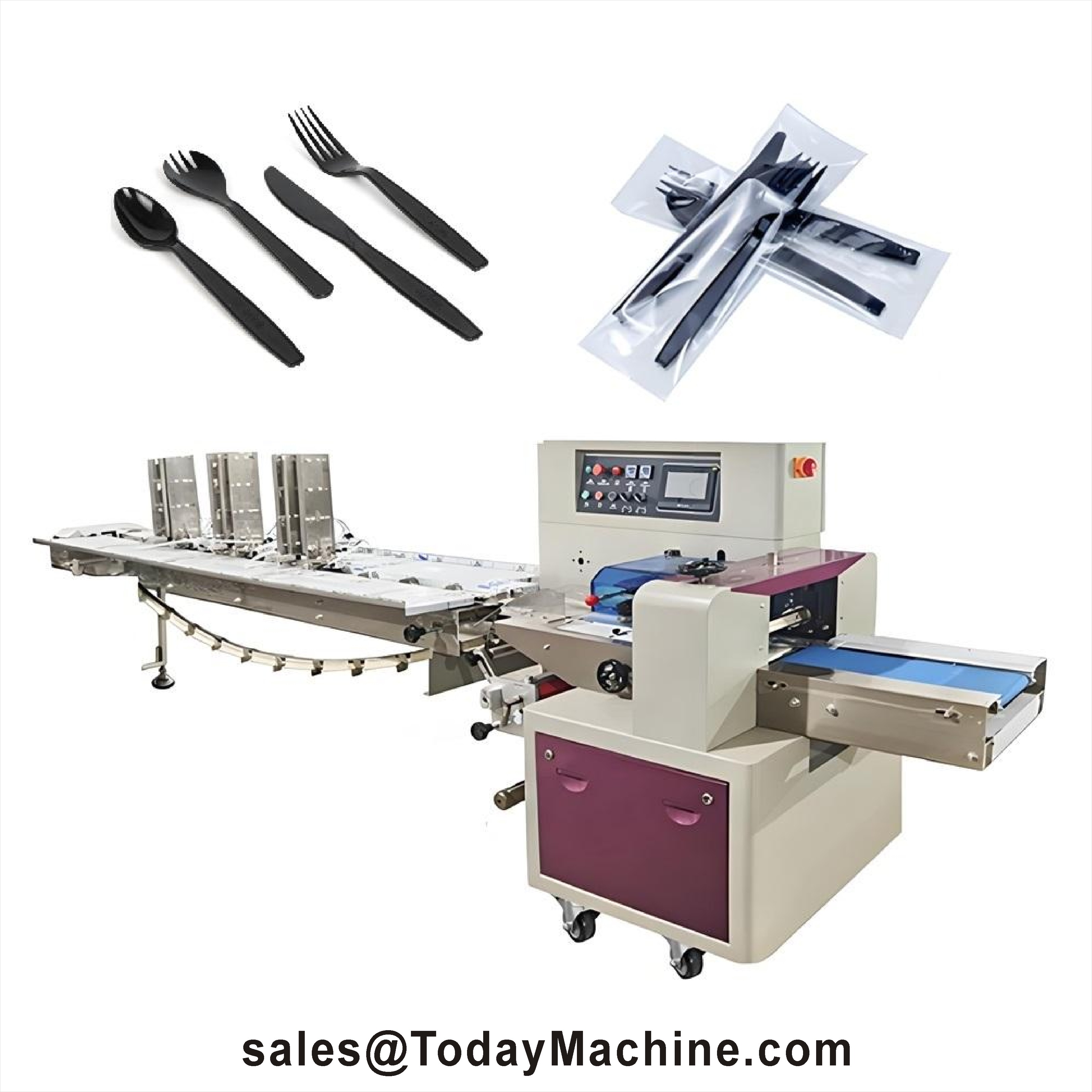 Coffee Equipment Manufacturers - Automatic Small Mini Flowpack Wrapping Wrap