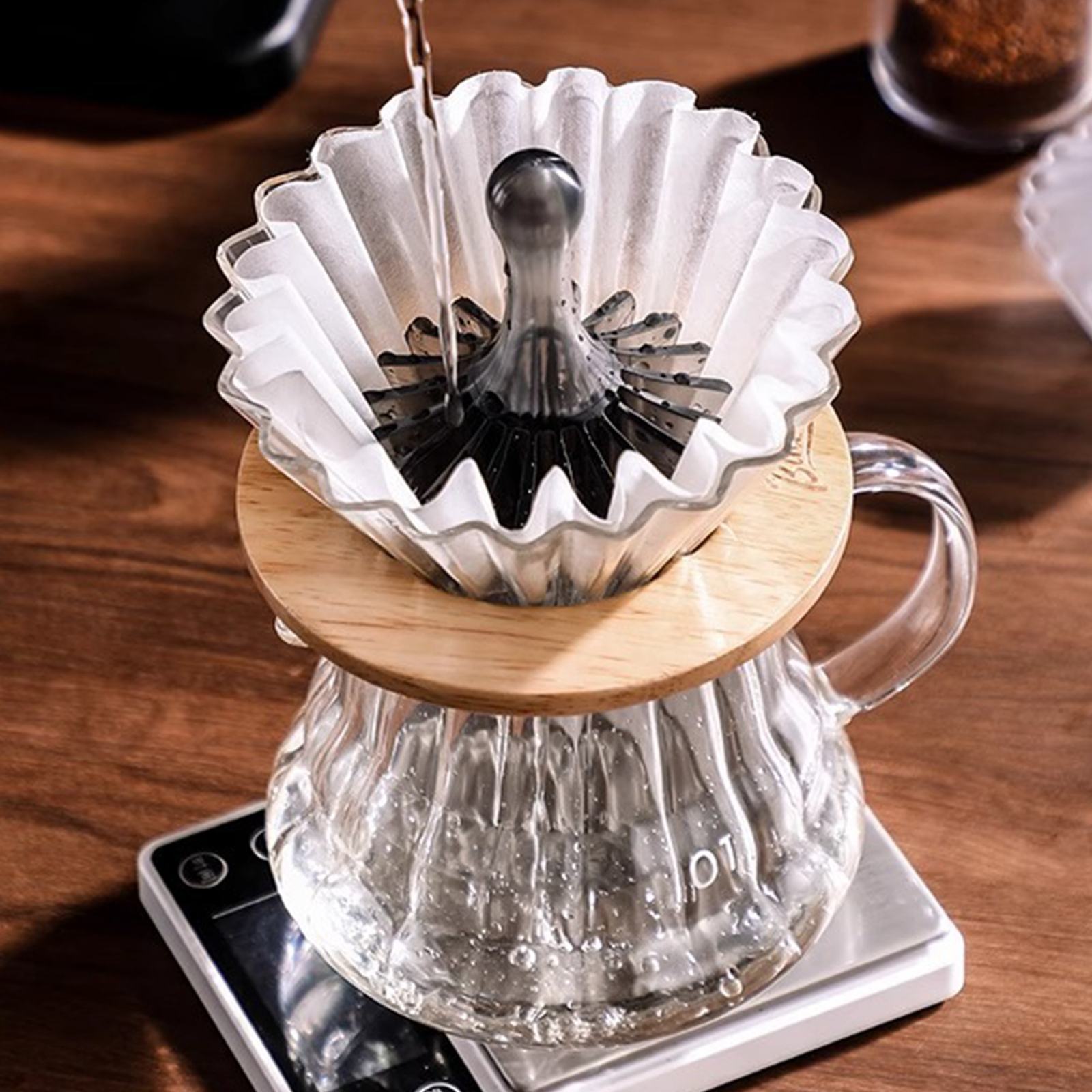 Coffee Equipment Filter - Coffee Filter Shape Retainer Professional Portable