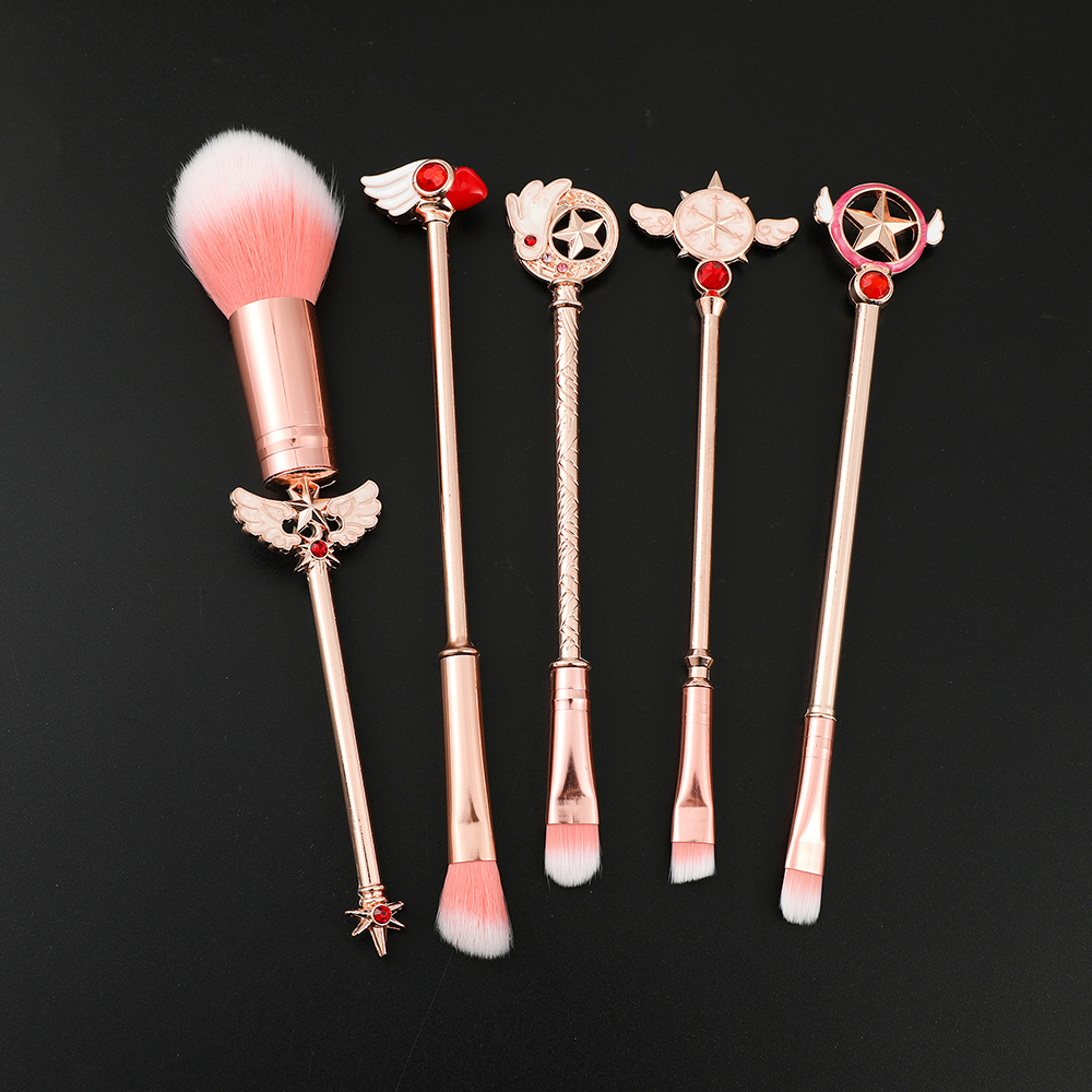 Sailor Moon Makeup Brushes Set - Group Head Brush avaliação e preço