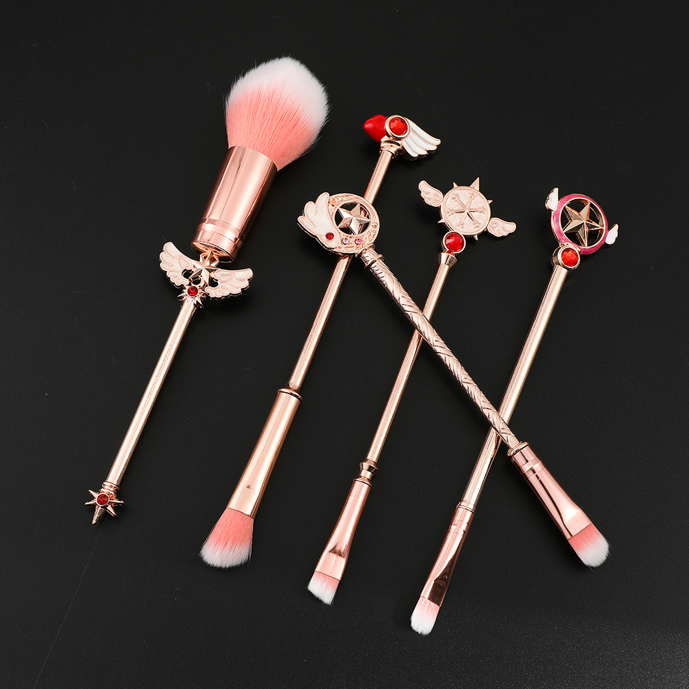Sailor Moon Makeup Brushes Set - Group Head Brush avaliação e preço