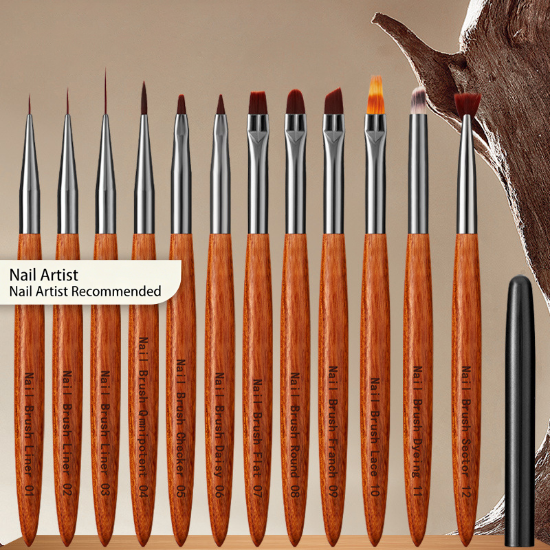Professional Sandalwood UV Gel - Group Head Brush avaliação e preço