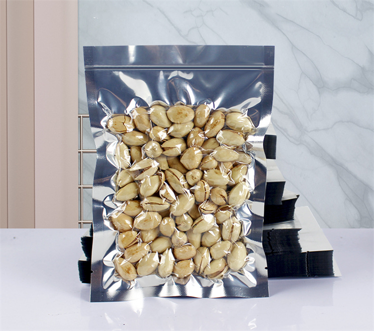 100PCS Glossy Silver Open Top  - Coffee Equipment Bag avaliação e preço