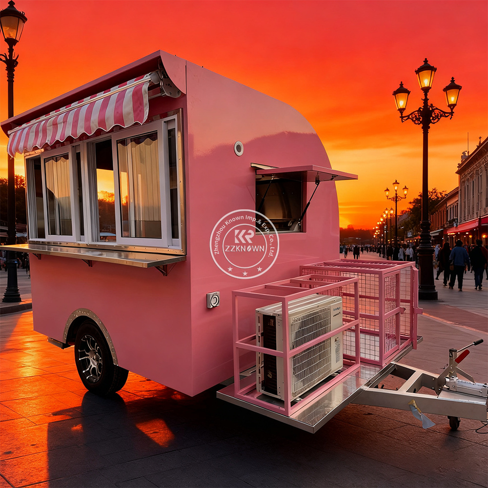 Outdoor Food Kiosk Foodtrailer - Coffee Equipment Manufacturers avaliação e preço