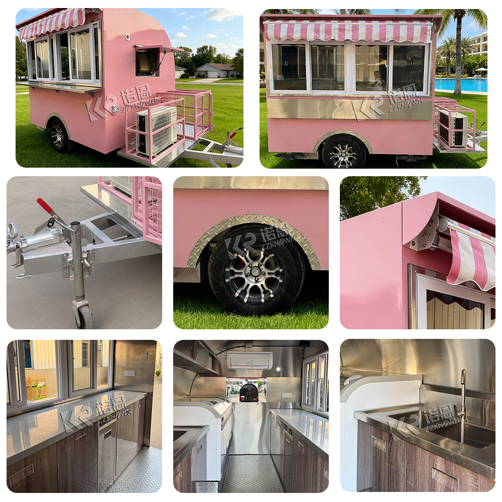 Outdoor Food Kiosk Foodtrailer - Coffee Equipment Manufacturers avaliação e preço