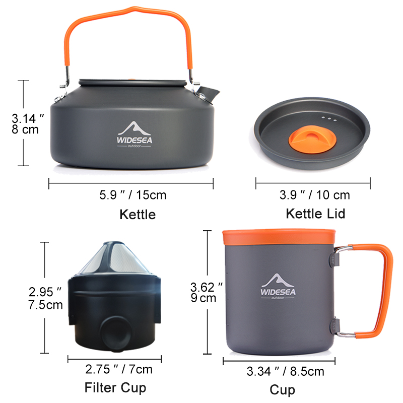Widesea Camping Coffee Cookwar - Coffee Equipment Filter avaliação e preço