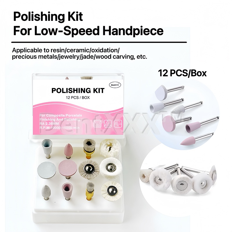 12Pcs Composite Polishing Ra K - Group Head Brush avaliação e preço