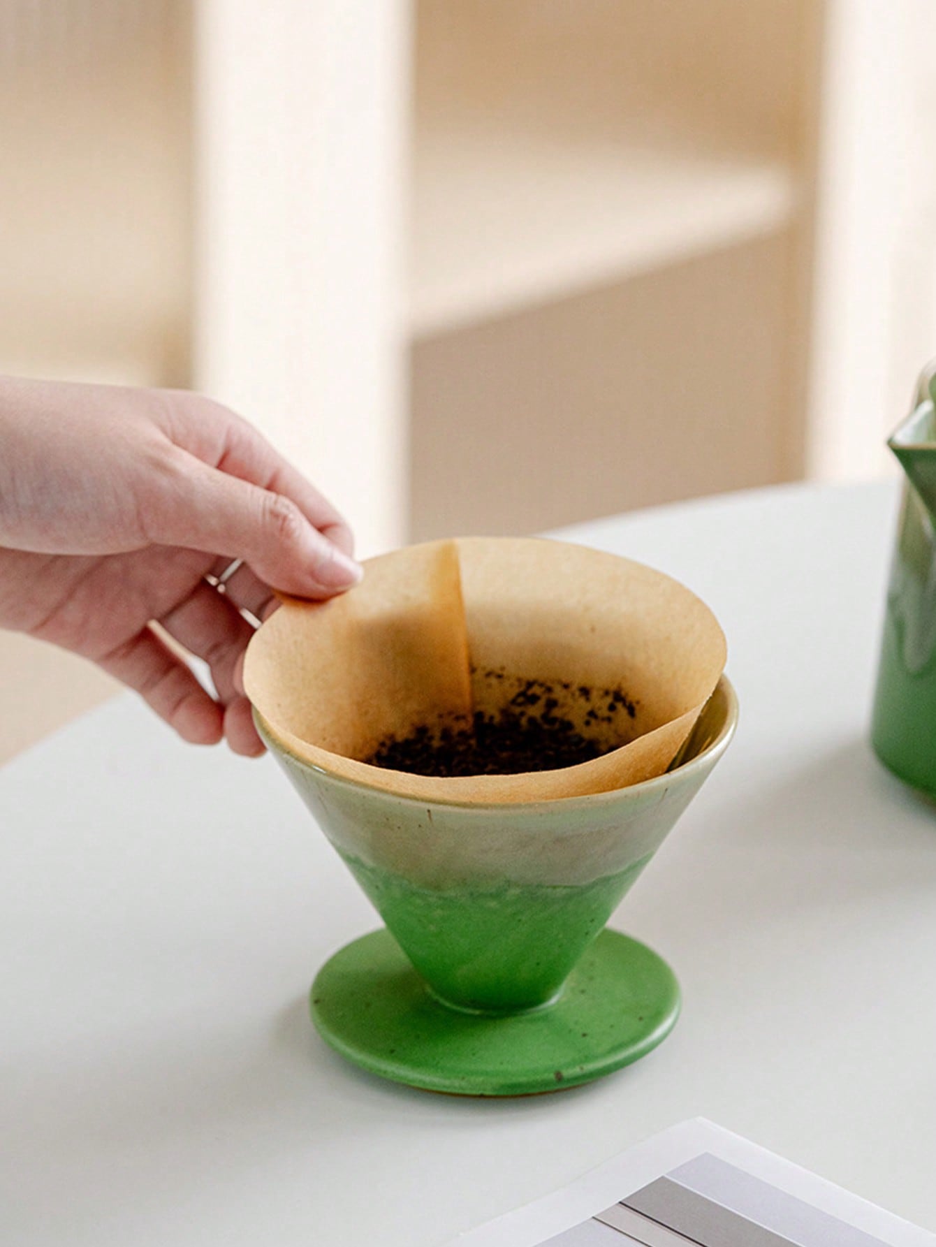1 Set of Premium Ceramic Pour- - Coffee Equipment Filter avaliação e preço
