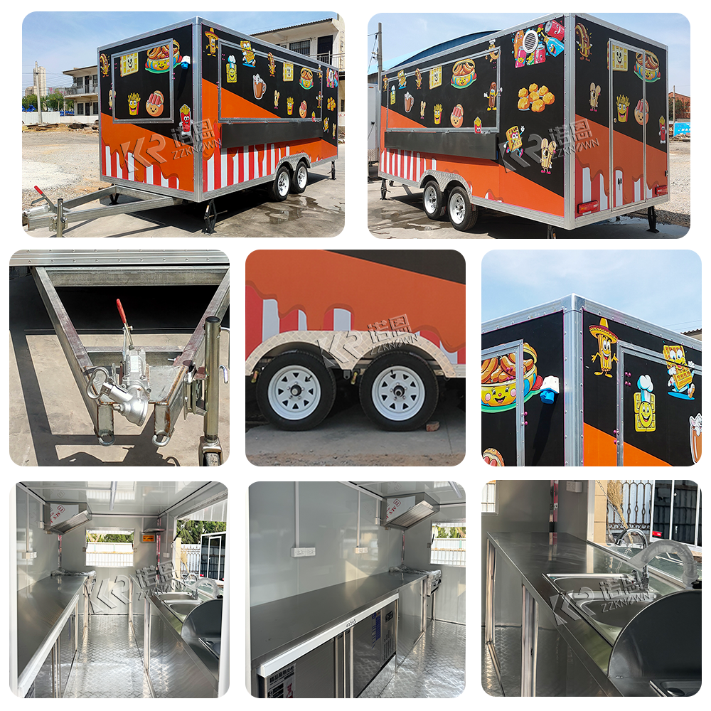 BBQ Concession Trailer Fully E - Coffee Equipment Manufacturers avaliação e preço