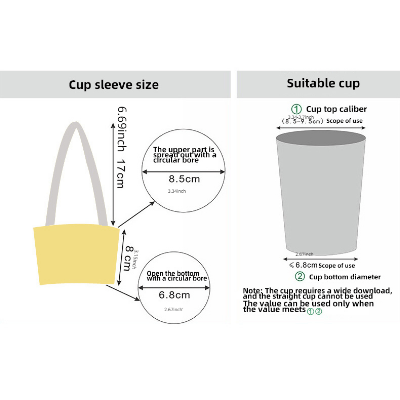 Milk Tea Cup Set Hand Carry Ca - Coffee Equipment Bag avaliação e preço