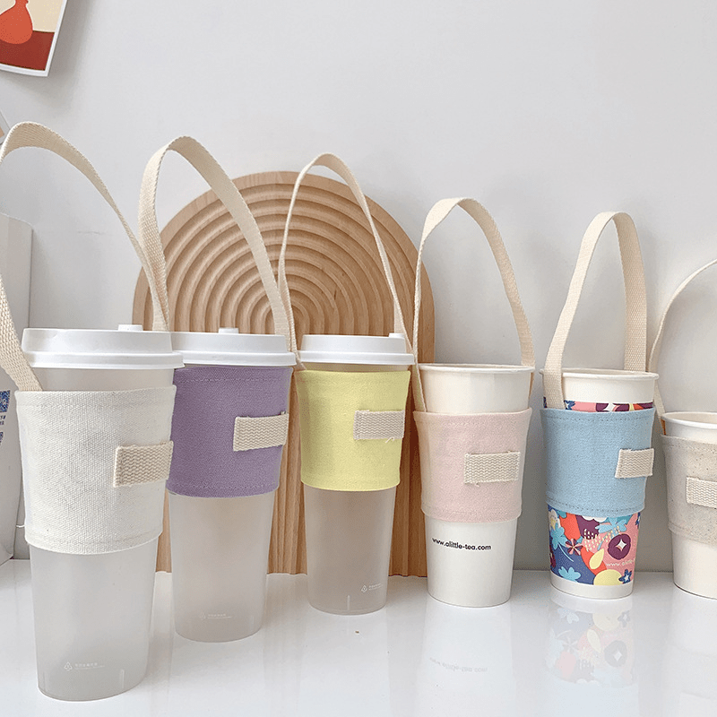 Milk Tea Cup Set Hand Carry Ca - Coffee Equipment Bag avaliação e preço