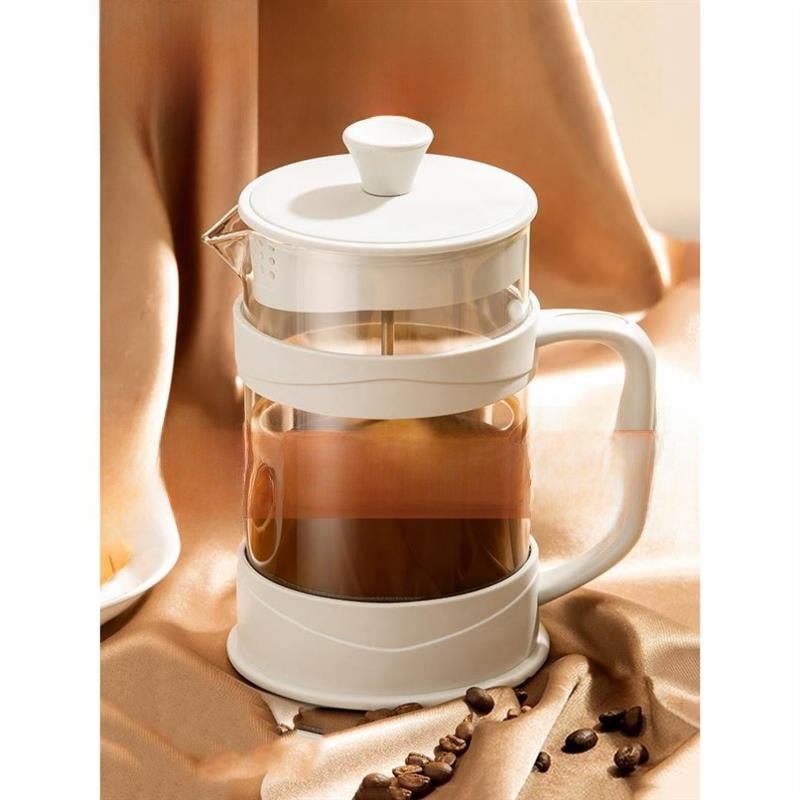 Hand Press Glass Coffee Maker  - Coffee Equipment Filter avaliação e preço
