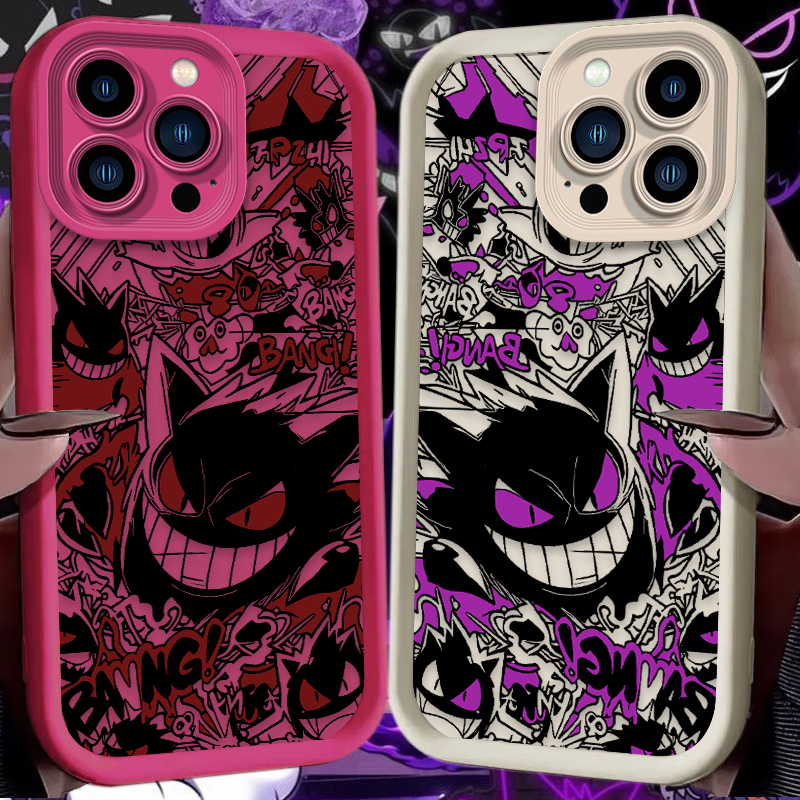 P-Pokemon Gengar Graffiti Phon - Coffee X avaliação e preço