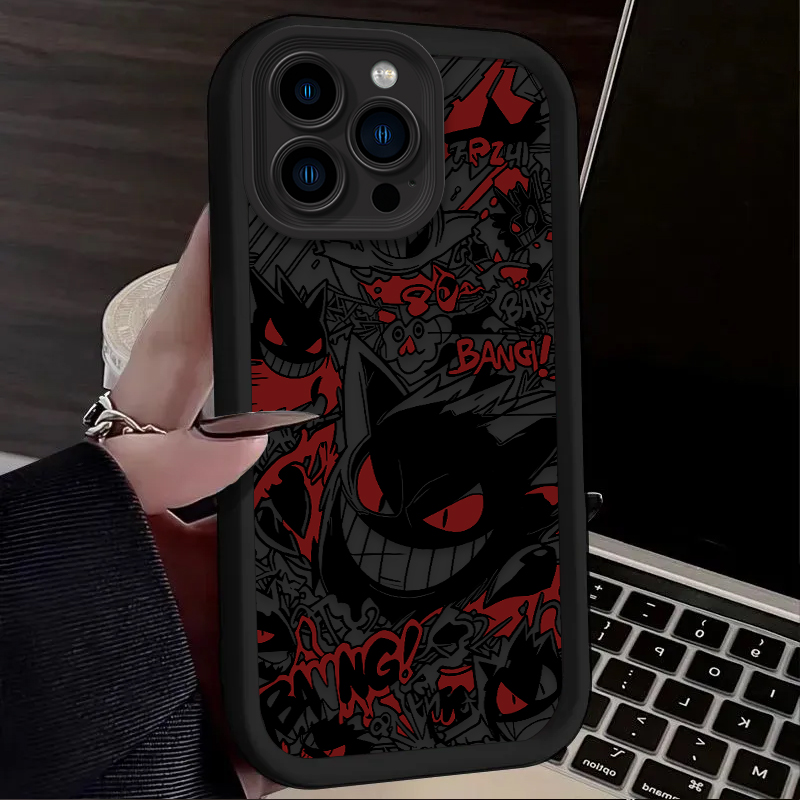 P-Pokemon Gengar Graffiti Phon - Coffee X avaliação e preço