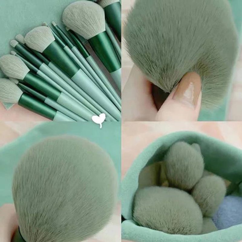 13Pcs Professional Beauty Powd - Group Head Brush avaliação e preço