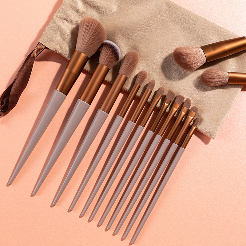 13Pcs Professional Beauty Powd - Group Head Brush avaliação e preço