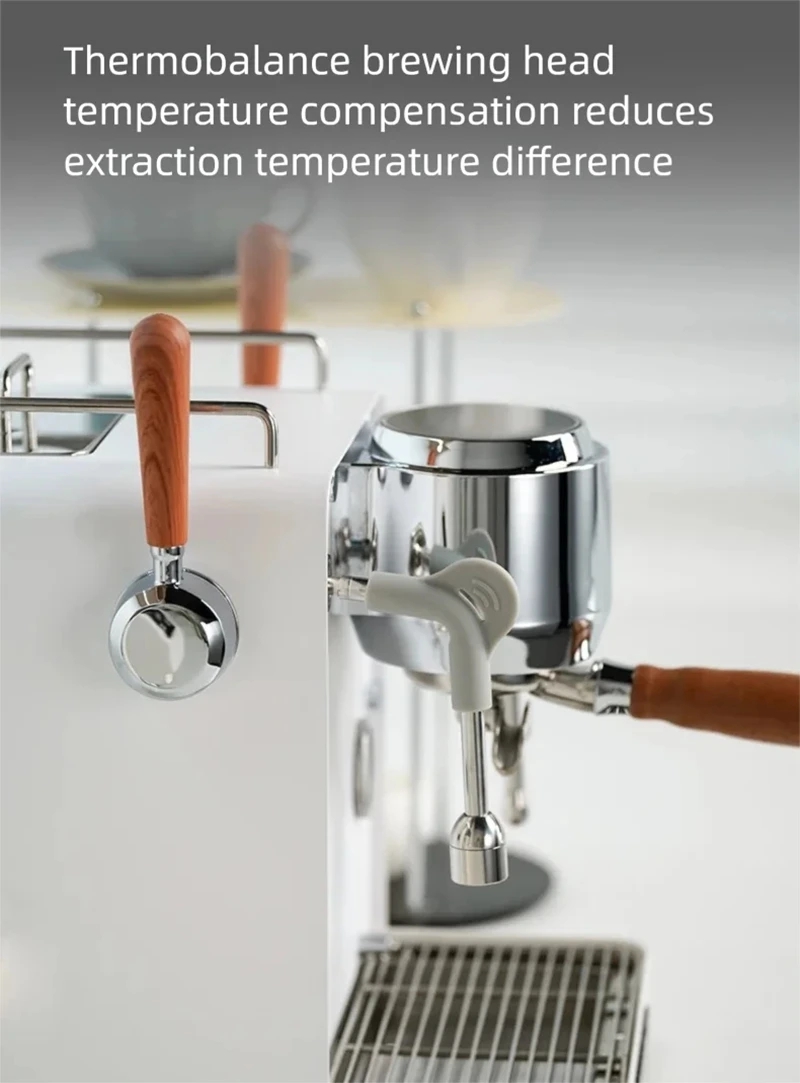 E101 58mm Espresso Machine wit - Pressure Gauge Espresso avaliação e preço
