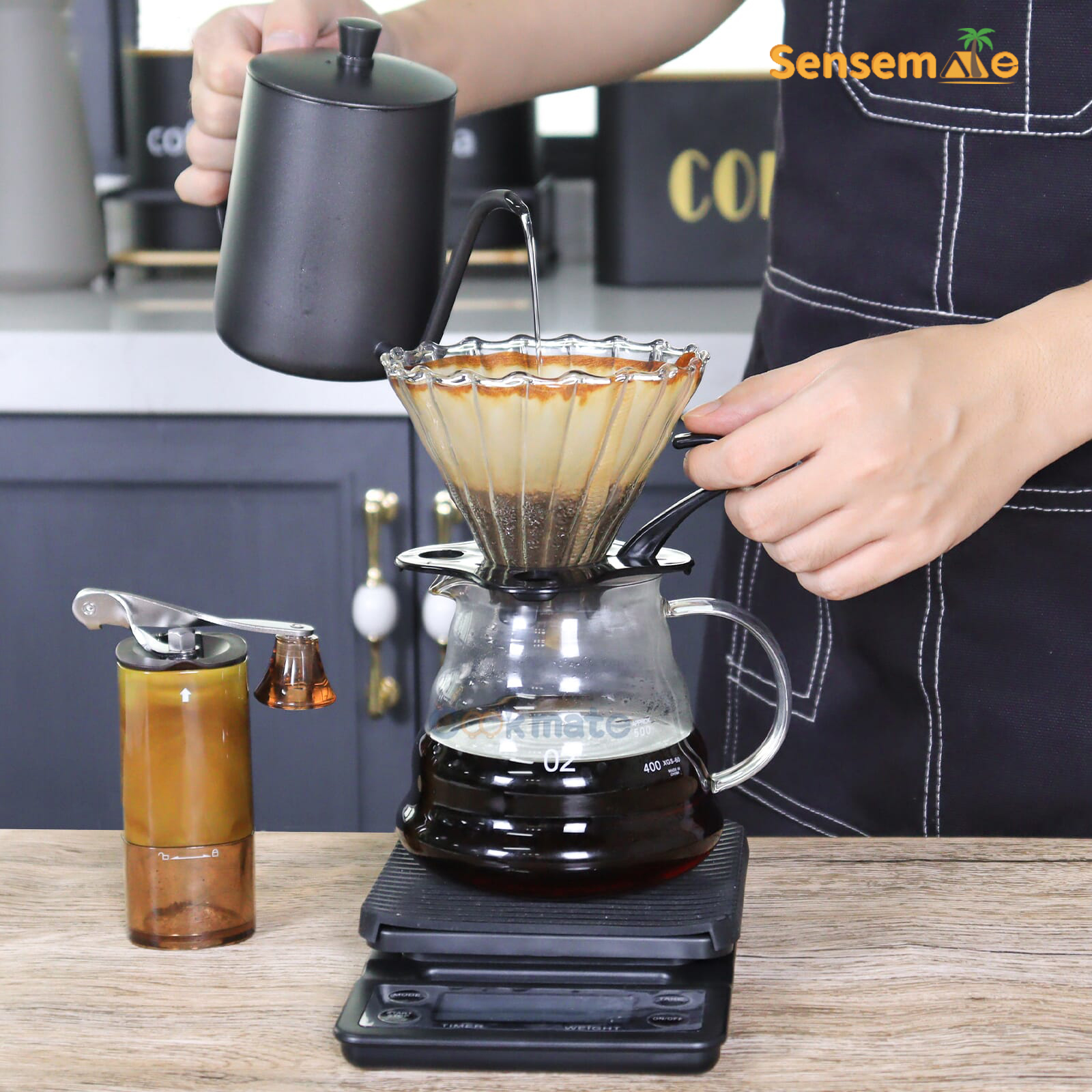 Portable Coffee Set Camping Co - Coffee Equipment Bag avaliação e preço
