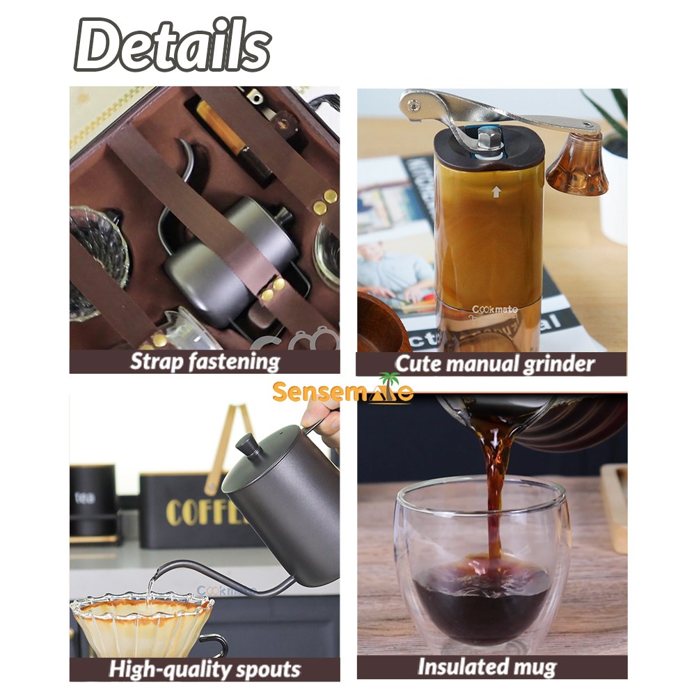 Portable Coffee Set Camping Co - Coffee Equipment Bag avaliação e preço