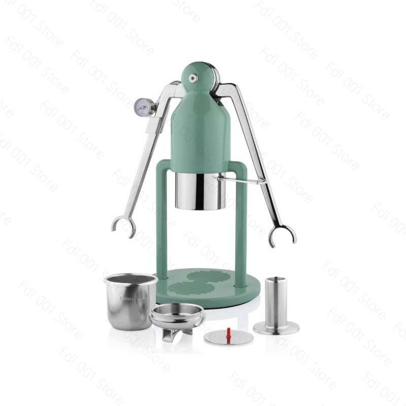Hand Press Coffee Robot Unplug - Pressure Gauge Espresso avaliação e preço