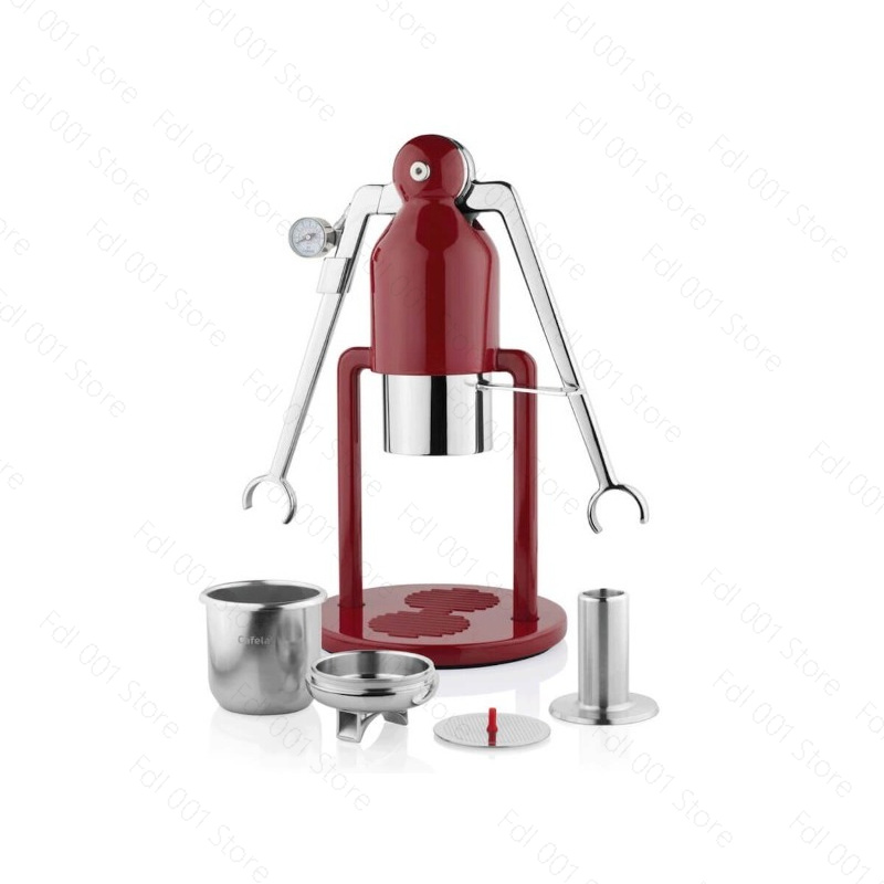 Hand Press Coffee Robot Unplug - Pressure Gauge Espresso avaliação e preço