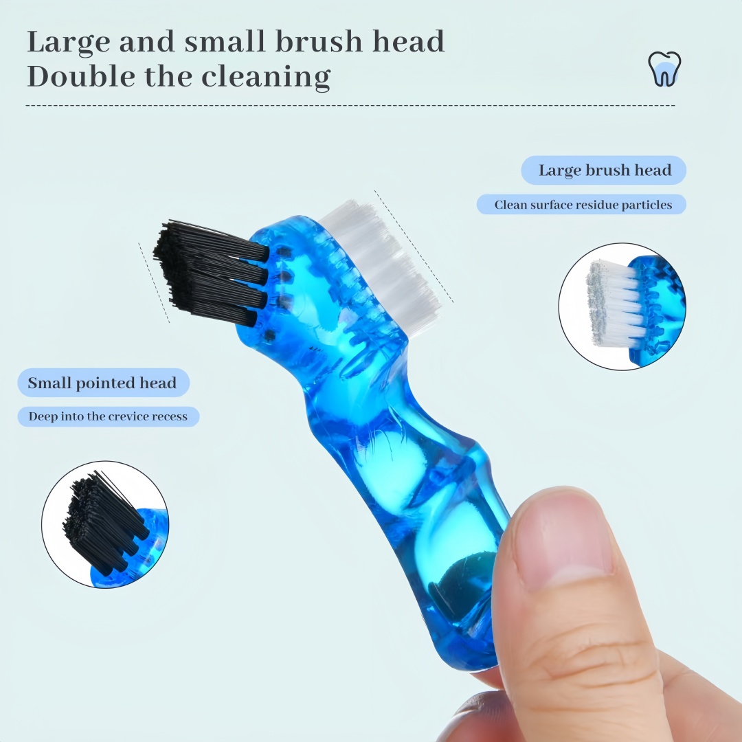 4PCS Denture Cleaning Brush Po - Group Head Brush avaliação e preço