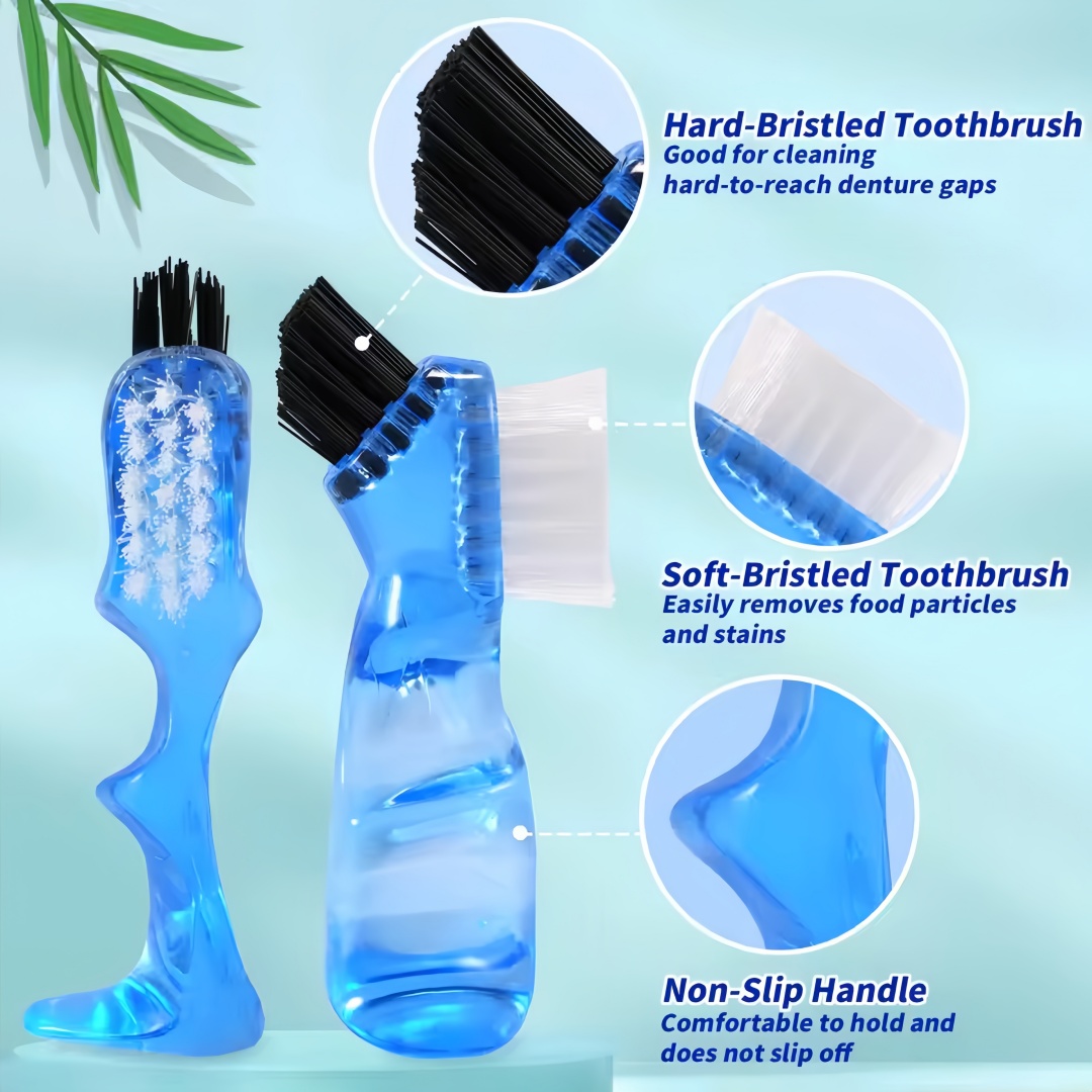 4PCS Denture Cleaning Brush Po - Group Head Brush avaliação e preço