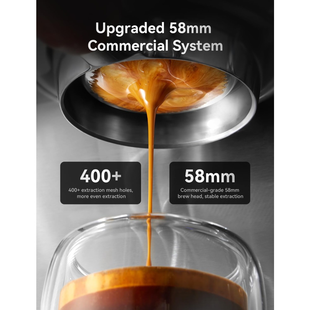 58mm Professional Espresso Cof - Pressure Gauge Espresso avaliação e preço