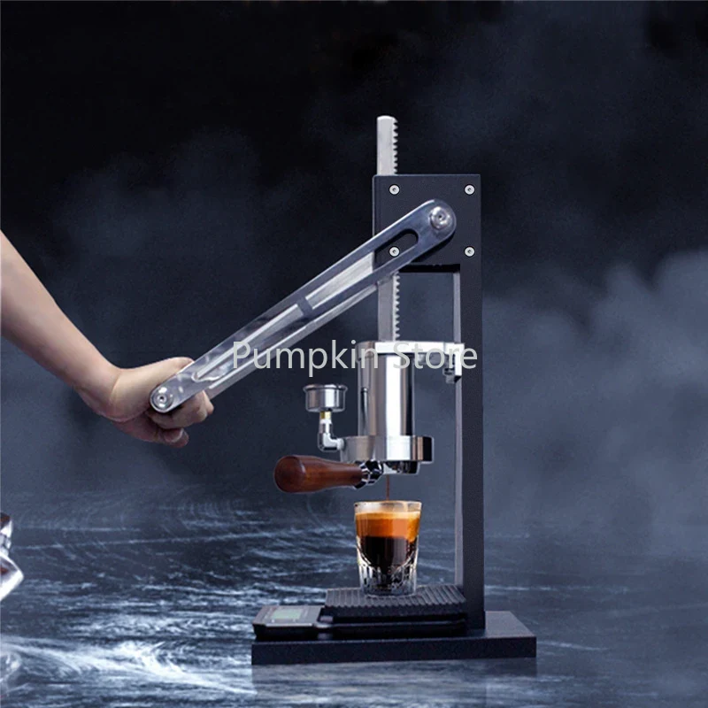 Manual Espresso Maker Hand Pre - Pressure Gauge Espresso avaliação e preço