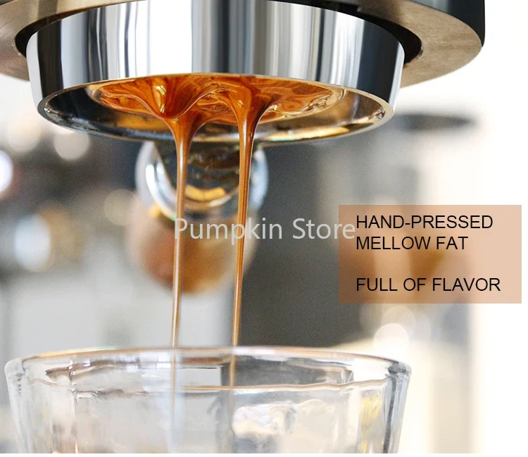 Manual Espresso Maker Hand Pre - Pressure Gauge Espresso avaliação e preço