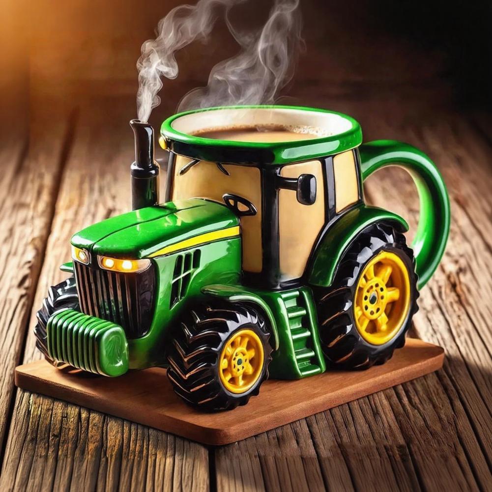Handcrafted Tractor Coffee Mug - Coffee Equipment Eu avaliação e preço