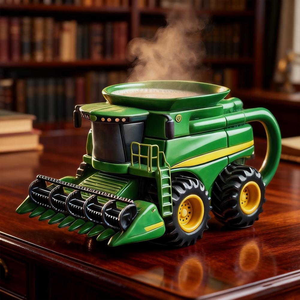 Handcrafted Tractor Coffee Mug - Coffee Equipment Eu avaliação e preço