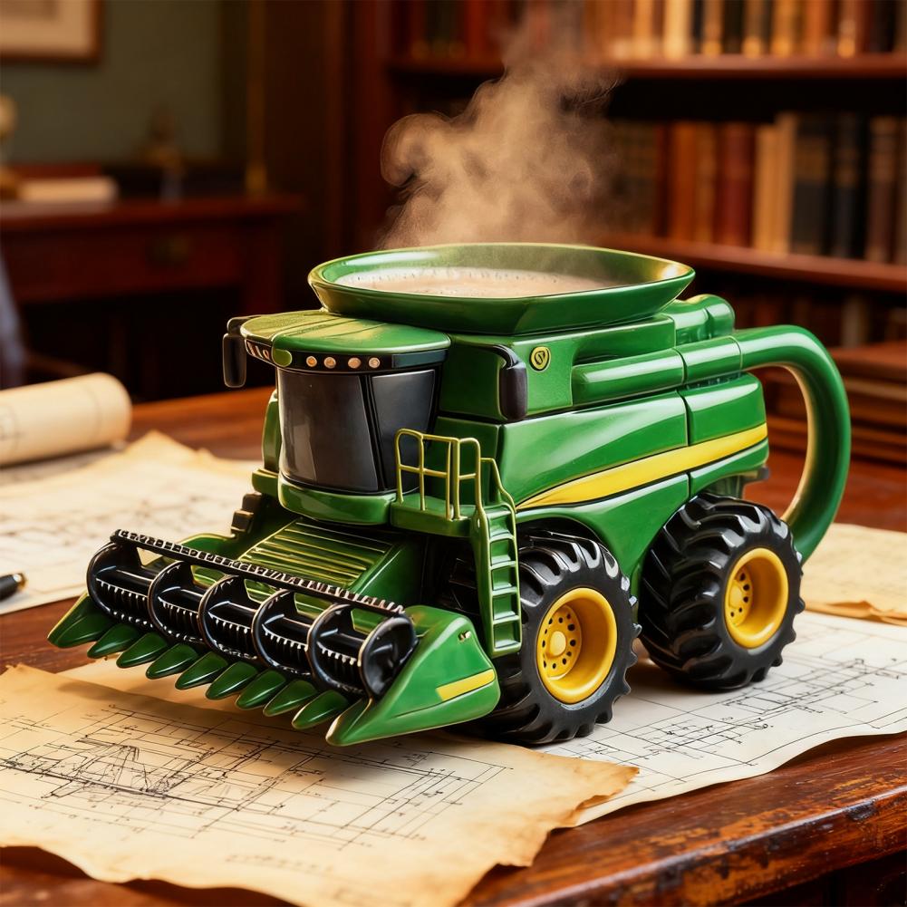 Handcrafted Tractor Coffee Mug - Coffee Equipment Eu avaliação e preço