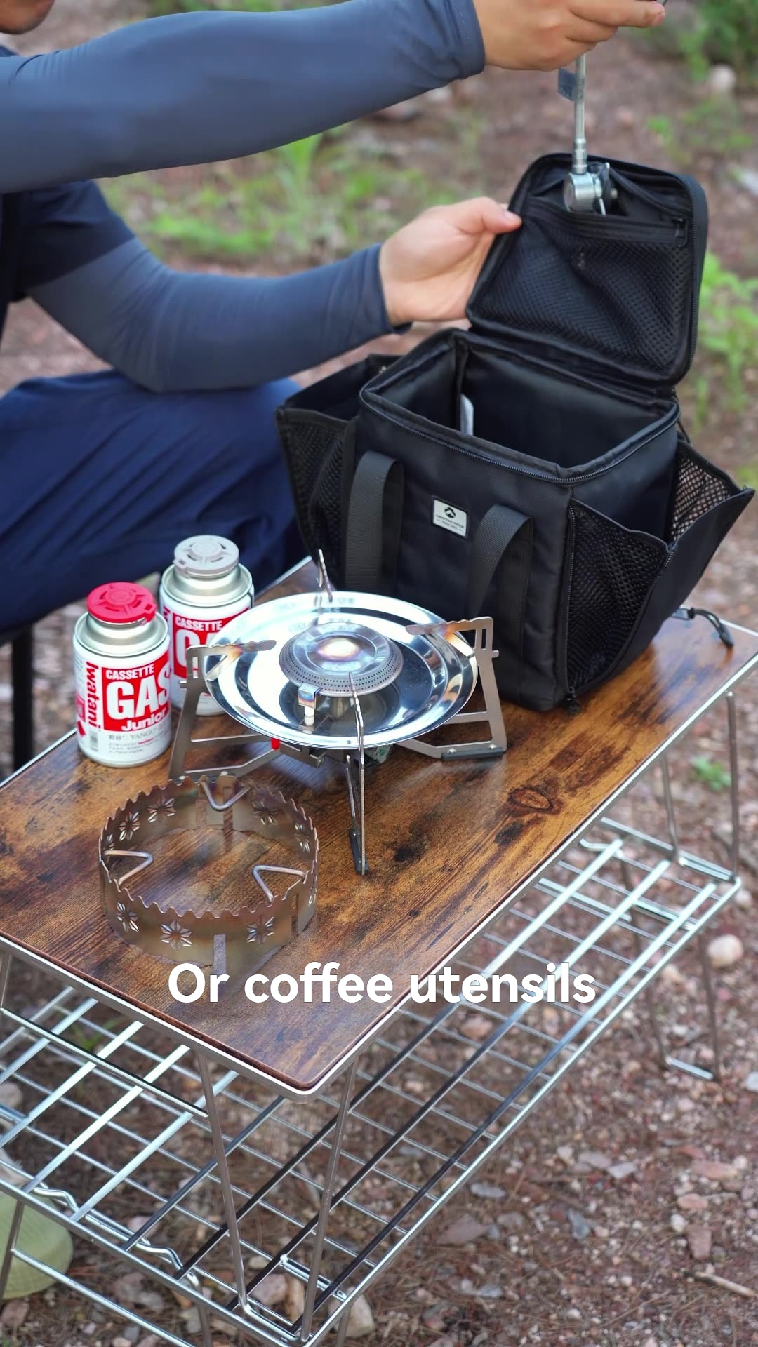 CAMPINGMOON BKXD-5F-B Small Ca - Coffee Equipment Bag avaliação e preço