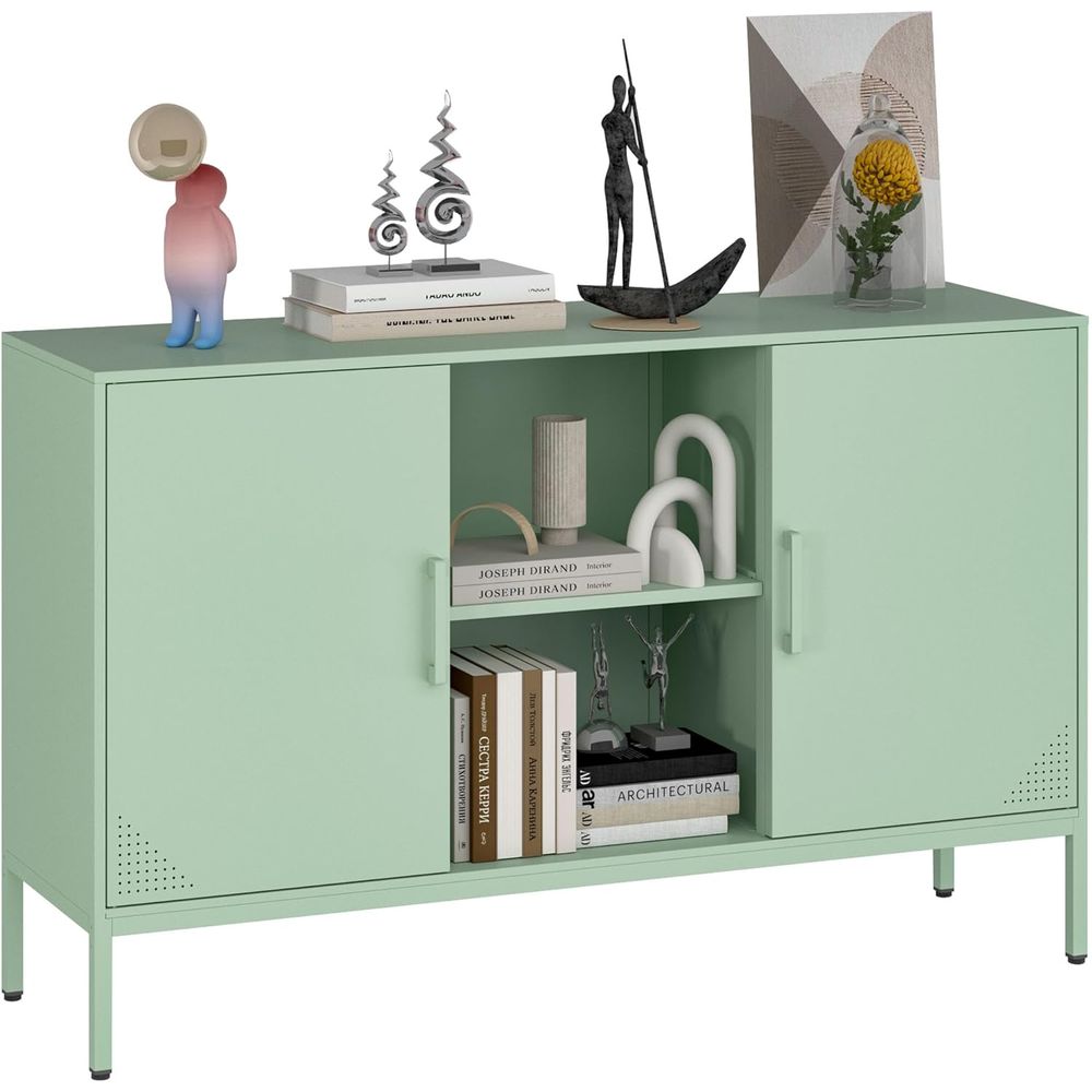 Green 65 Inch TV Stand with St - Coffee X avaliação e preço