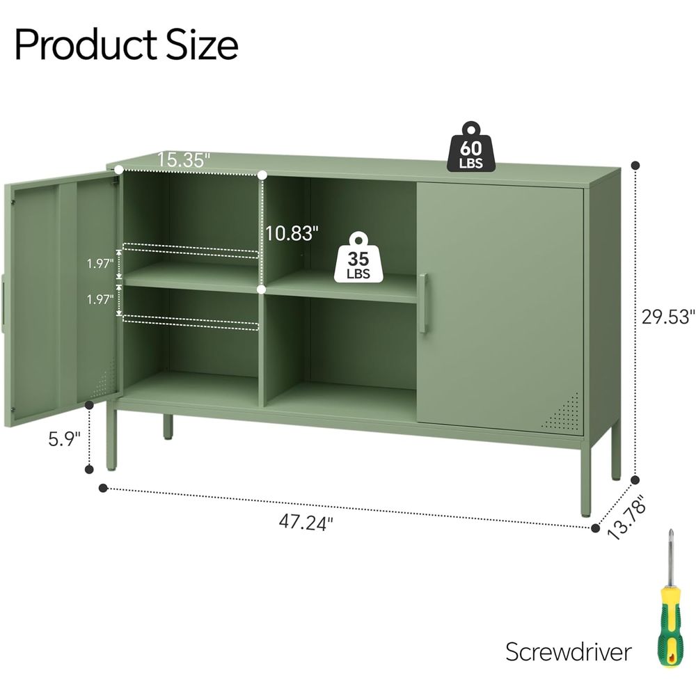 Green 65 Inch TV Stand with St - Coffee X avaliação e preço