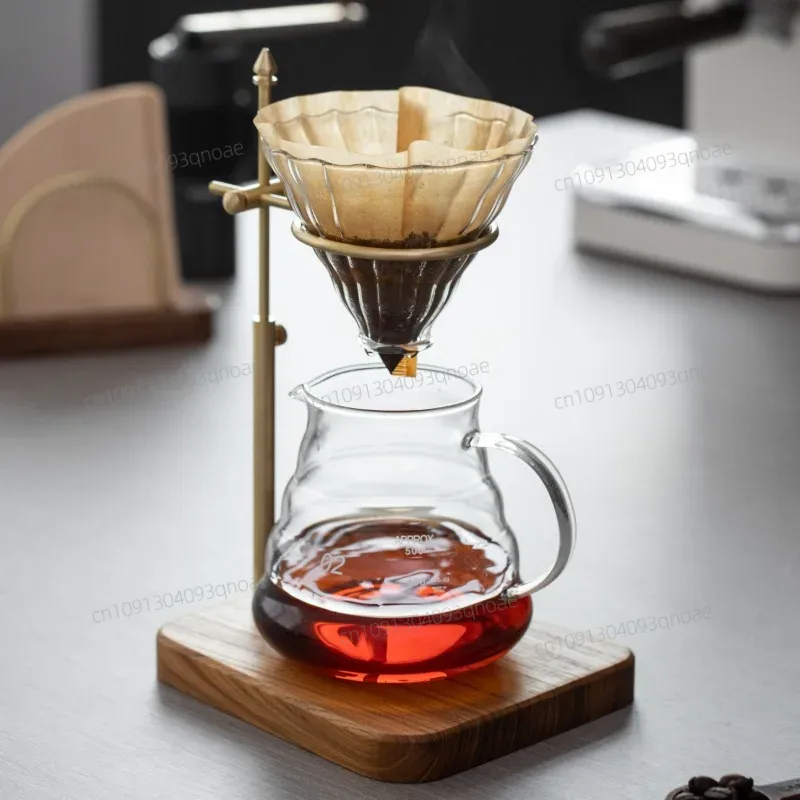 HeMu Solid Wood Brass Hand Bre - Coffee Equipment Filter avaliação e preço