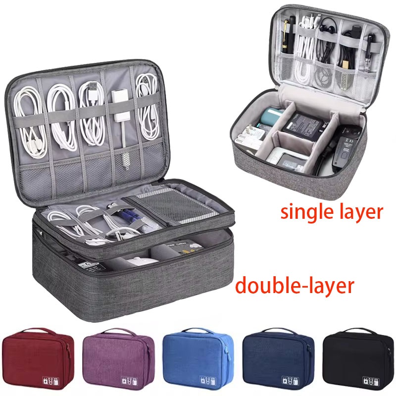 Travel Cable Storage Bag Porta - Coffee Equipment Bag avaliação e preço