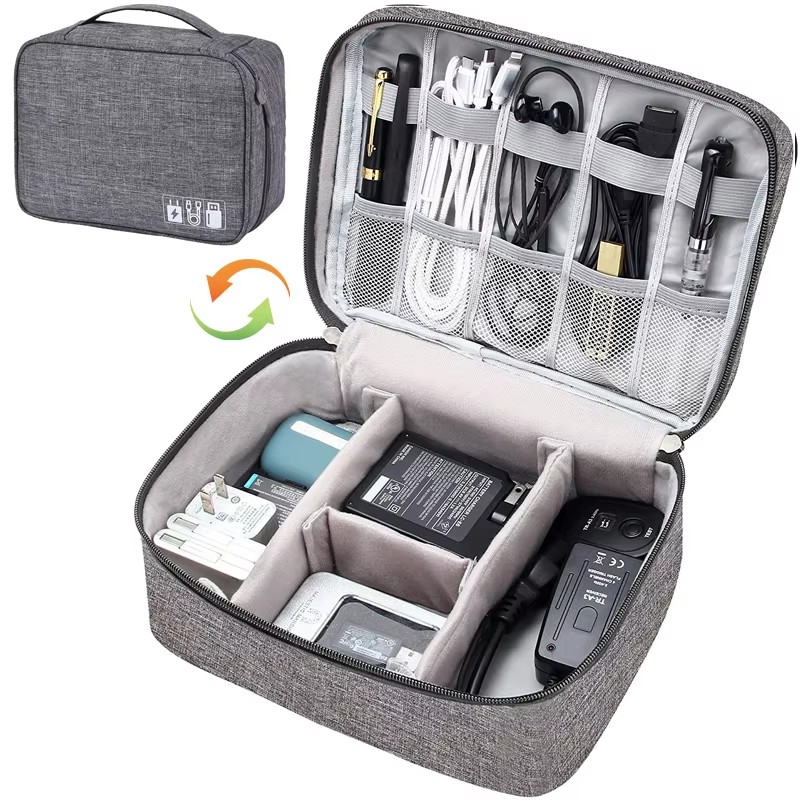Travel Cable Storage Bag Porta - Coffee Equipment Bag avaliação e preço