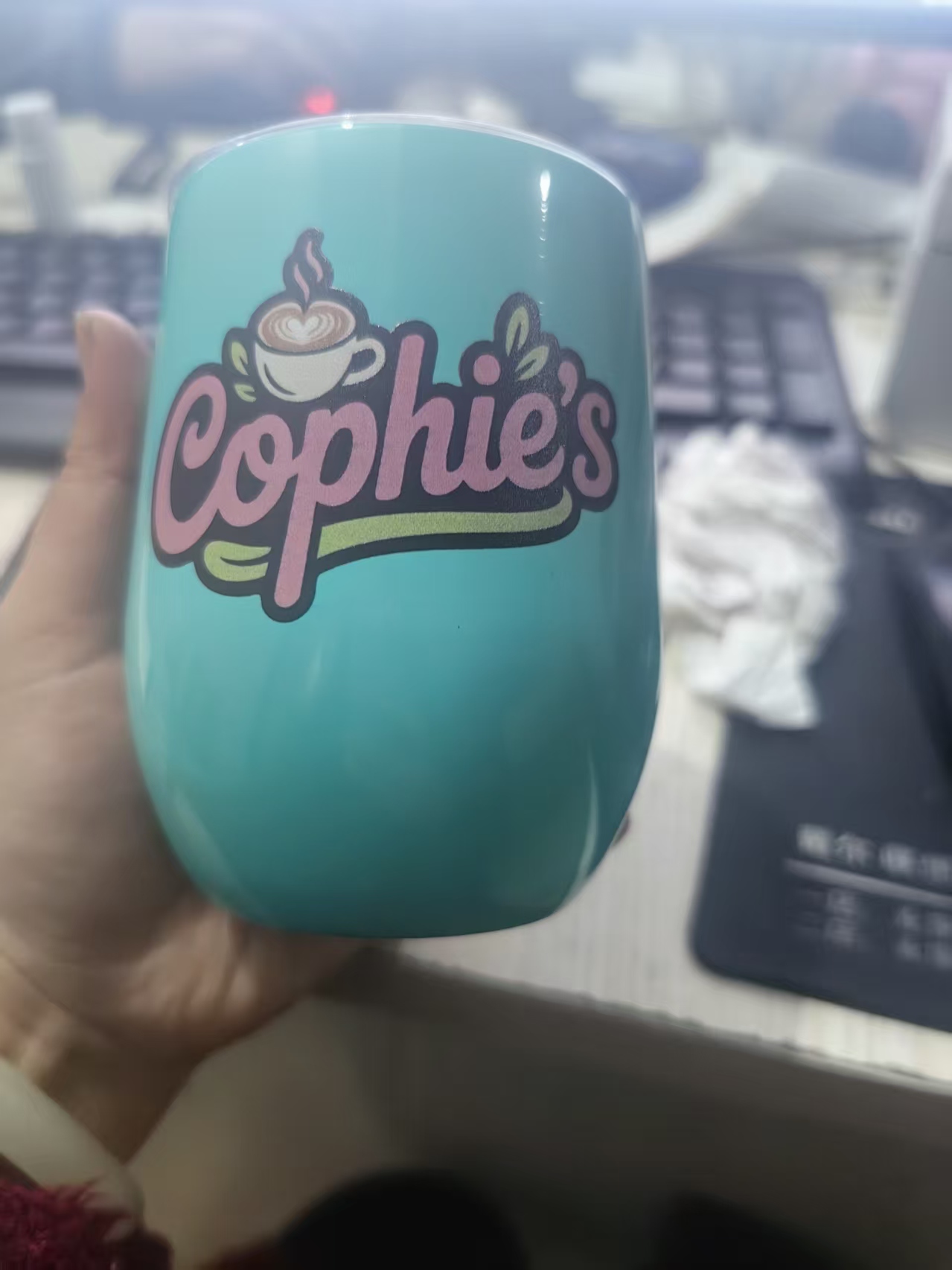 12oz egg mug Travel Coffee Mug - Coffee Equipment Eu avaliação e preço