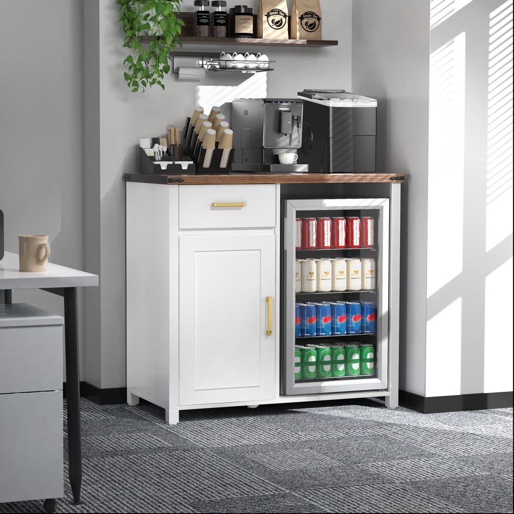Coffee Bar with Mini Fridge Sp - Coffee X avaliação e preço